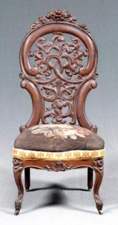 Belter rosewood side chair, ro