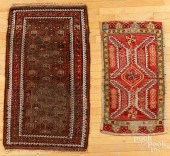BELUCH MAT AND A TURKISH MAT,