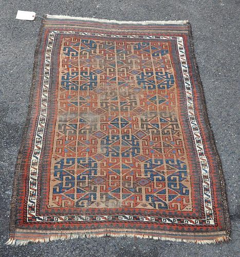 BELUCH RUGBeluch rug. Pile wear,