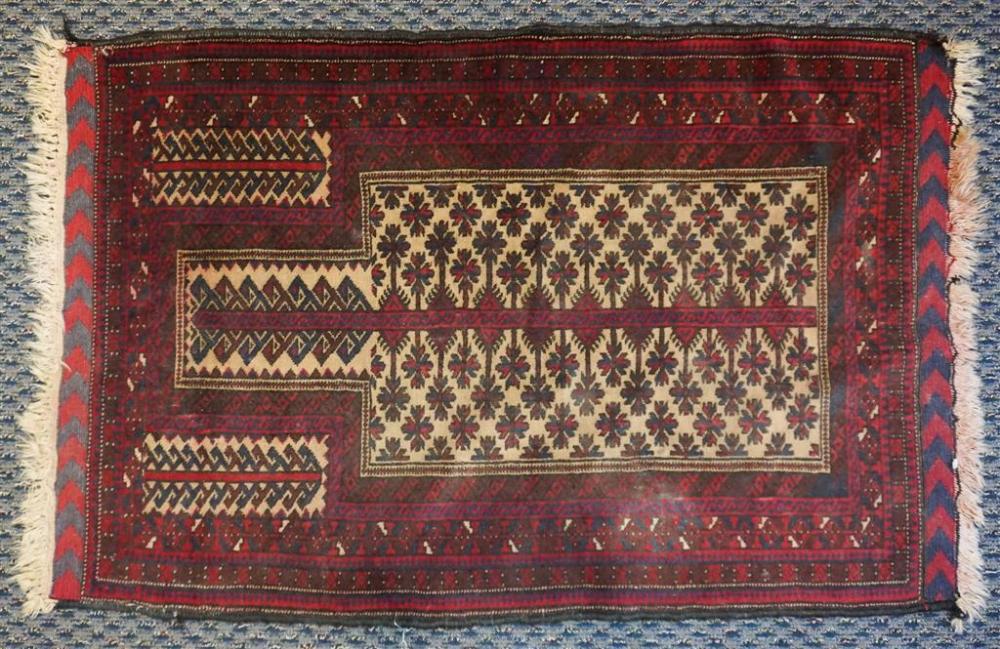 BELUCHISTAN RUG, 3 FT 11 IN X 2