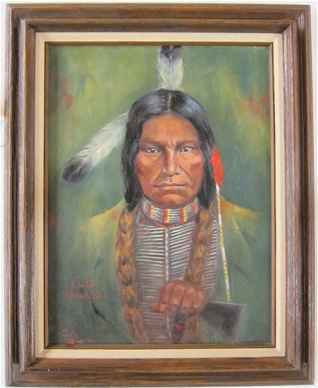 BELVA CURTIS OIL ON CANVAS (Spokane