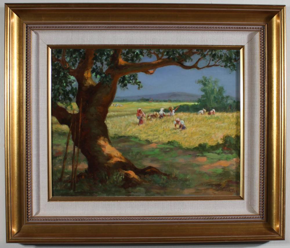 BEN ALANO OIL ON BOARDBEN ALANO