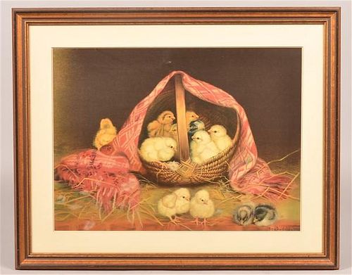 BEN AUSTRIAN 1900 COLOR PRINT OF