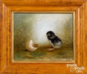 BEN AUSTRIAN OIL ON CANVAS OF