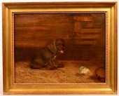 BEN AUSTRIAN OIL ON CANVAS OF