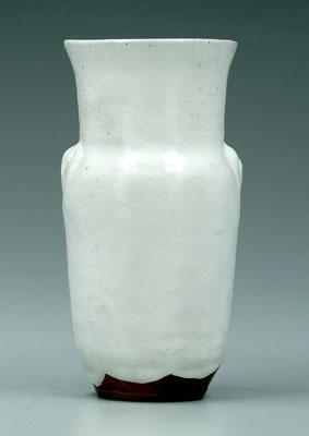 Ben Owen pottery vase: two