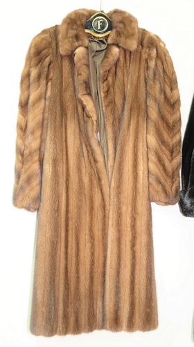 BEN RAHN FULL LENGTH BROWN MINK
