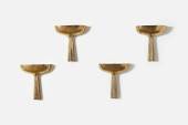 BEN SEIBEL, CANDLE SCONCES (4)