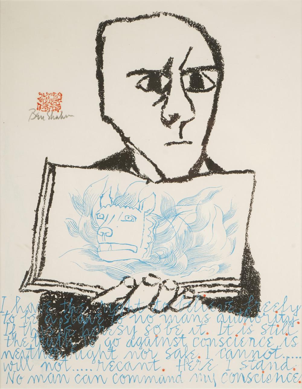 BEN SHAHN (1898-1969): CREDO1966;
