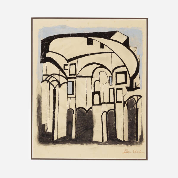 Ben Shahn 1898–1969. To Roads in