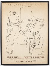 BEN SHAHN 1958 GERMAN THREE PE
