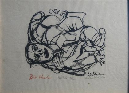 BEN SHAHN  (american 1898-1969) 