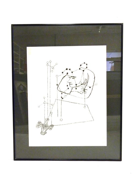 Ben Shahn lithograph  printed on