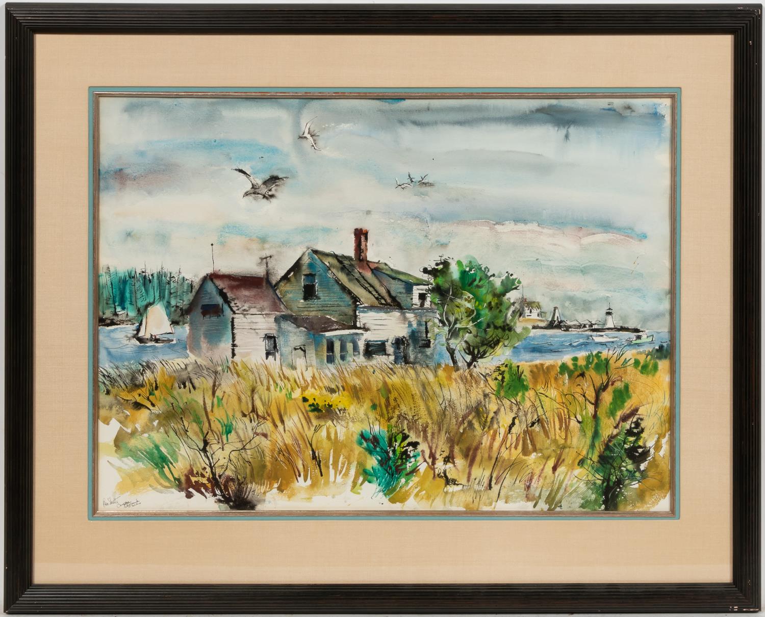 BEN SHUTE, "COOPER ISLAND MAINE"