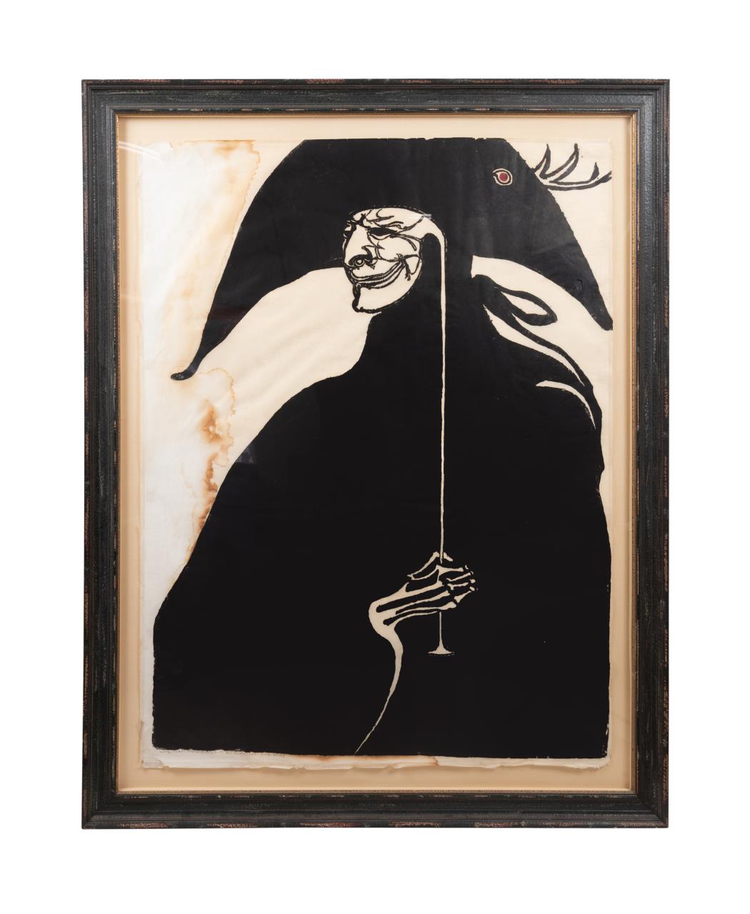 BEN SMITH "MASQUERADER" BLACK & RED