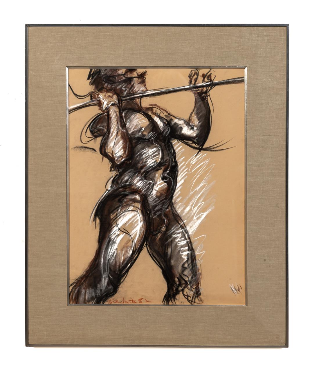 BEN SMITH "NUDE MALE SKETCH" M/M ON