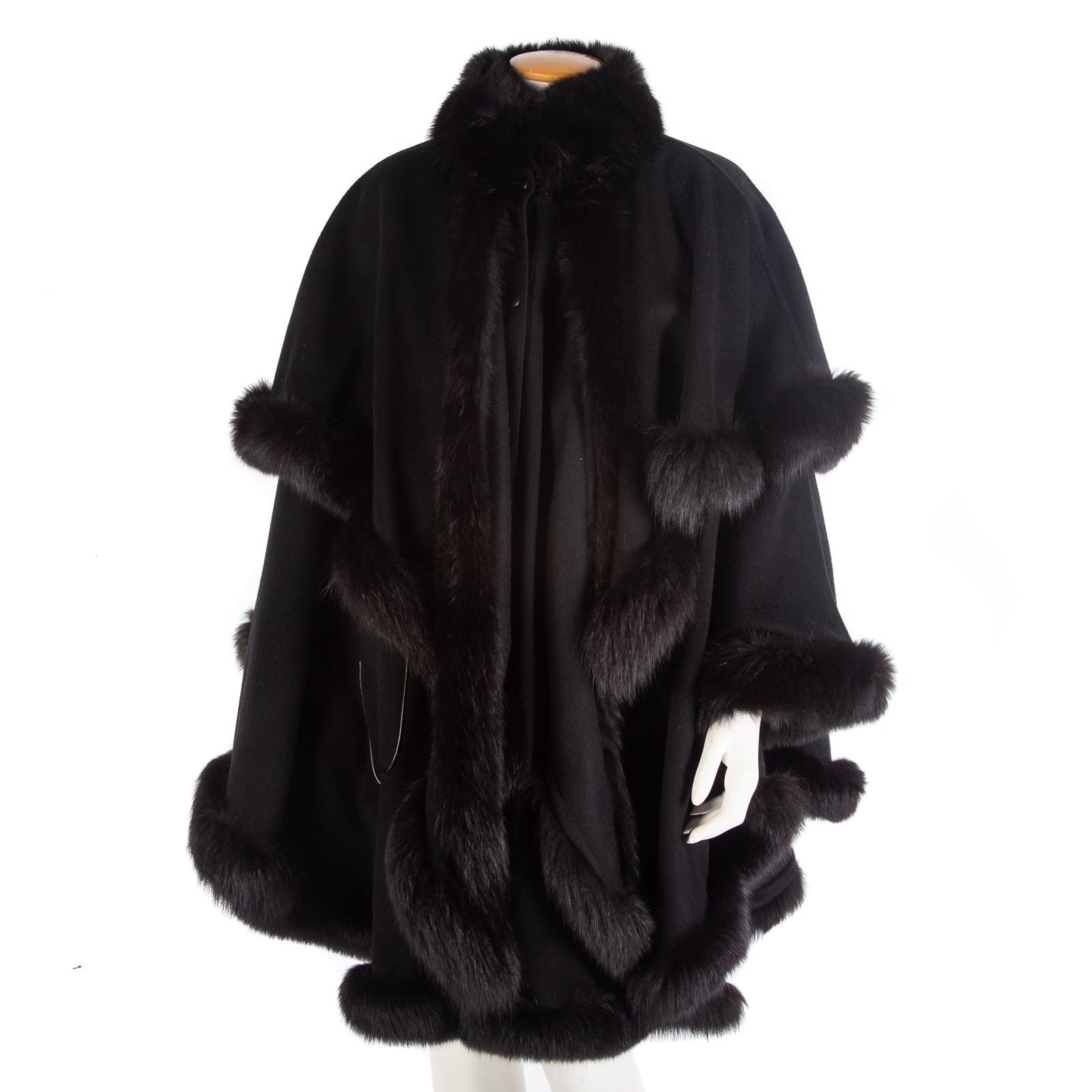 BEN THYLAN BLACK FOX-TRIMMED