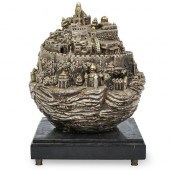 BEN ZION STYLE SILVER SCULPTUR