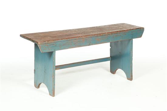 BENCH.  American  19th century 