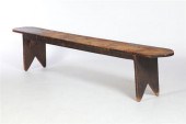 BENCH.  American  late 19th ce