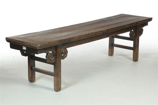 BENCH.  China  late 19th century 