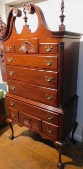 BENCH MADE CHIPPENDALE HIGHBOY