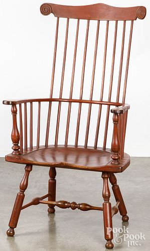 BENCH MADE FANBACK WINDSOR