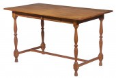 BENCH MADE OAK DESK BY HUSTON