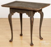 BENCH MADE PAINTED TEA TABLEBe