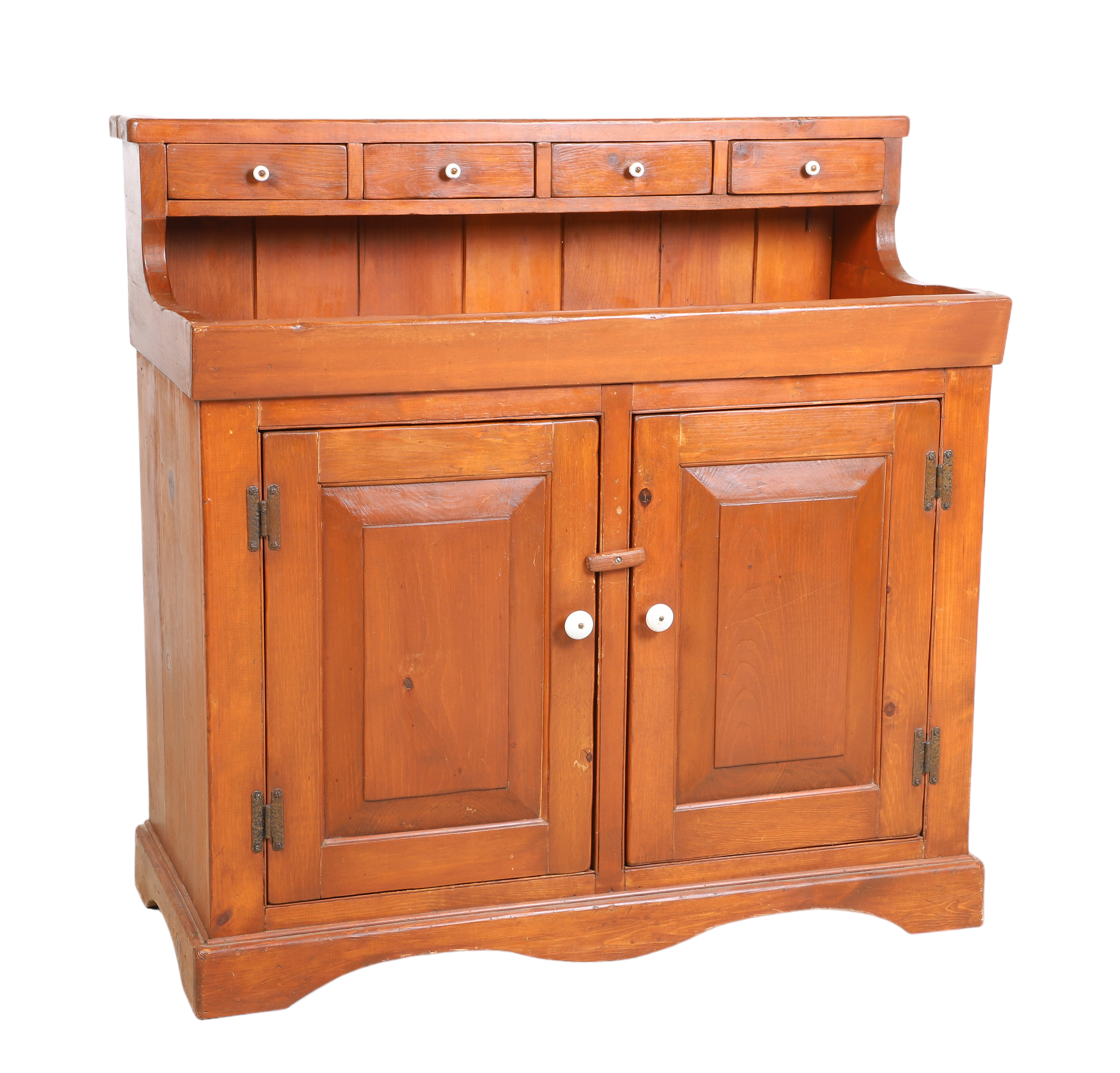 Benchmade pine dry sink, 4