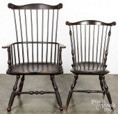 BENCHMADE WINDSOR ARMCHAIR AND
