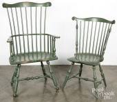 BENCHMADE WINDSOR ARMCHAIR AND