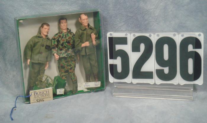 Bendable Rubber Army dolls, DLR