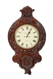 BENHAM & SONS CARVED MAHOGANY