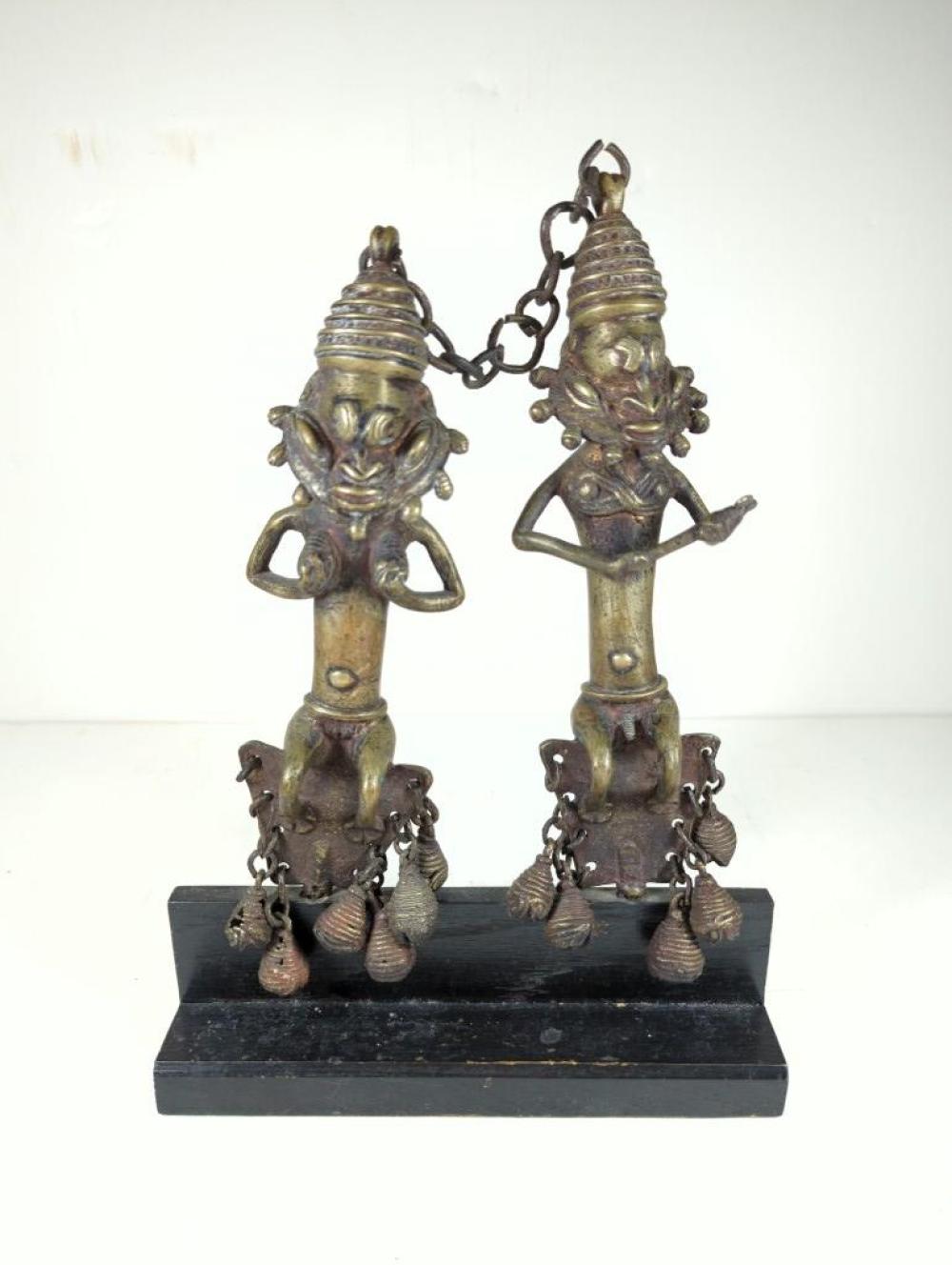 BENIN NIGERIAN BRONZE CEREMONIAL