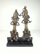 BENIN NIGERIAN BRONZE CEREMONI