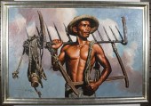 BENJAMIN ALANO OIL ON CANVASBE