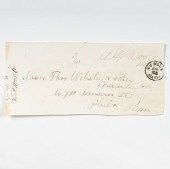 Benjamin Butler Signed Envelop