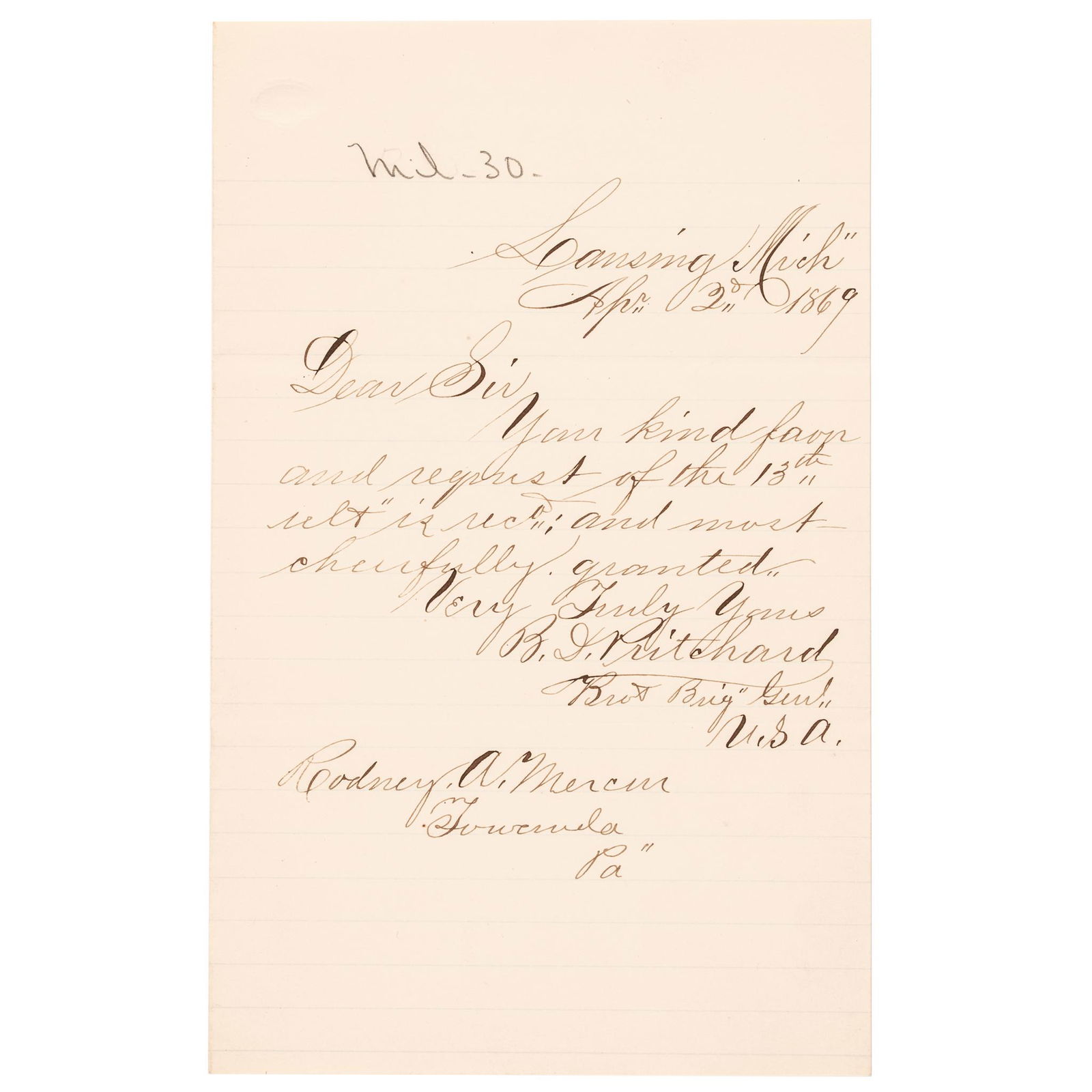 BENJAMIN D PRITCHARD ALS CAPTURED