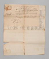 Benjamin Franklin autograph do