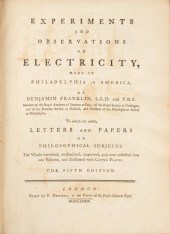 BENJAMIN FRANKLIN. EXPERIMENTS