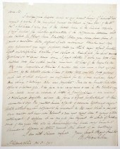 [BENJAMIN FRANKLIN] MANUSCRIPT