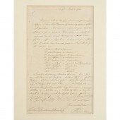 BENJAMIN FRANKLIN, RARE FACSIM