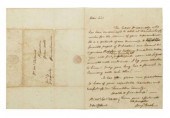 Benjamin Rush autograph letter