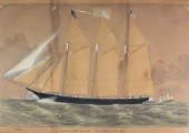 BENJAMIN RUSSELL WATERCOLOR, G