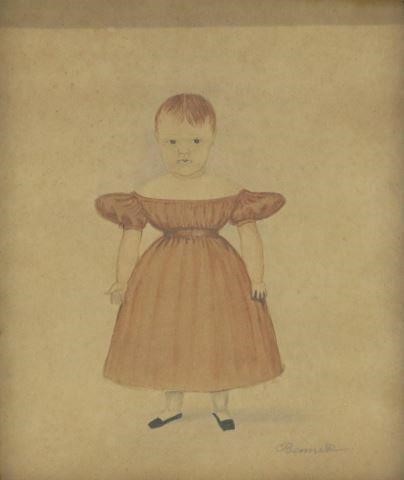 BENNET MINIATURE WATERCOLOR CHILD'S