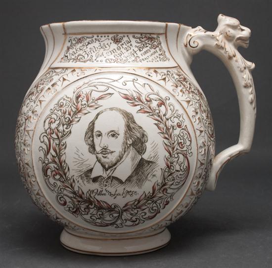 Bennett & Co. china pitcher with