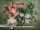 Bennett Oates (1928-2009) oil
