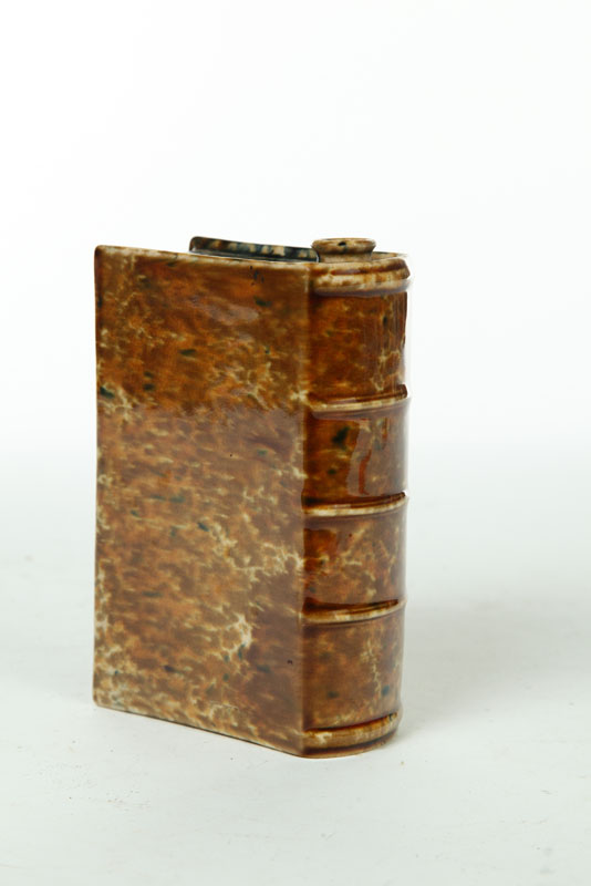 BENNINGTON BOOK FLASK.  Vermont 