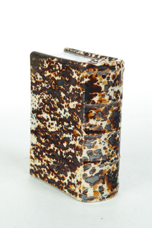 BENNINGTON BOOK FLASK.  Vermont 